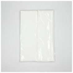 Многоразовая пеленка Forest kids ситец отбеленный 120х80 2 шт, белый, 2 шт.