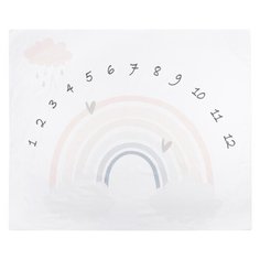 Многоразовая пеленка Forest kids из хлопка 100x120, rainbow