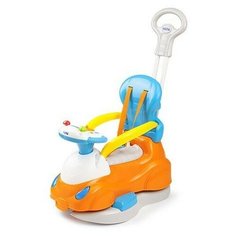 Каталка-толокар Weina Машина 4 в 1 (2131) оранжевый/белый/голубой