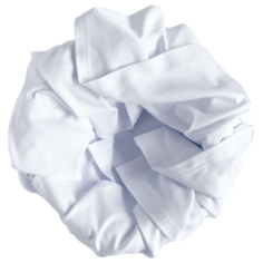 Многоразовая пеленка Mjolk трикотаж 115х85 см, однотонные, white