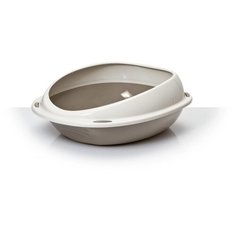 Туалет шаттл с бортиком 45х36х15,5см мокко Georplast
