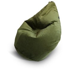 Комплект внутреннего и внешнего чехлов для кресла-мешка PiFF PuFF тип Груша, бархатный Велюр, чехол для пуфика размер XXL