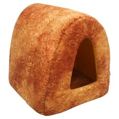 Домик для кошек Zooexpress Туннель, мебельная ткань, 42х50х35 см