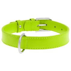 Ошейник COLLAR Glamour без украшений зеленый 9 мм х 19-25 см