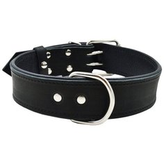 Ошейник ZOOEXPRESS HIGHT LINE 15 мм, без украшений, длина до 32 см, черный