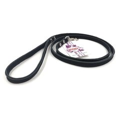 Поводок ZOOEXPRESS COLOR LINE, двухслойный, толщина 12 мм, длина 1,2 м, черный
