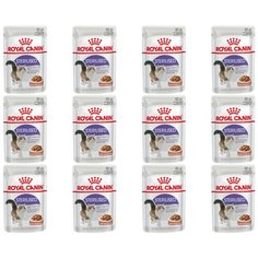Корм для кошек консервы Royal Canin Стерилайзди в соусе 85 г; 12 шт.