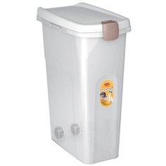 Контейнер Stefanplast для сухого корма Pet Food 25л 39x24x51см прозрачный