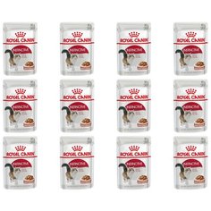 Корм для кошек консервы Royal Canin Инстинктив в соусе 85 г; 12 шт.