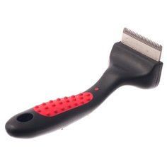 Расческа-триммер малый с изгибом 40 зубьев 4,5см Hello PET
