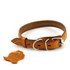 Ошейник 15x30 подвернутый, гладкий, Zoomaster Зоомастер