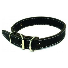 Ошейник кожаный ширина 20 мм, обхват шеи от 27 до 35 см. Каскад