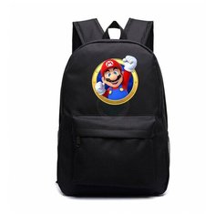 Рюкзак Марио (Mario) черный №5 Noname
