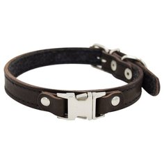 Ошейник ZOOEXPRESS FAST LINE 45 мм, быстросъемный, длина до 70 см, коричневый