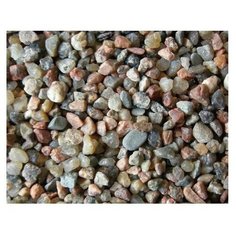 Грунт для аквариума Минерал-Арт-Дизайн Гравий полуокатанный, 5-10 мм, 5 кг