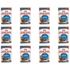 Корм консервированный для кошек Royal Canin Light Weight Care, в соусе, для профилактики лишнего веса, 85 гр, 12 шт