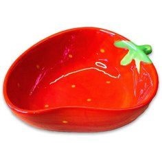 Миска КерамикАрт керамическая 250 мл, Клубничка