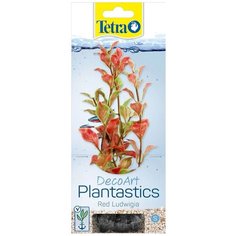 Растение для аквариума Tetra Red Ludvigia S, с утяжелителем, 15 см