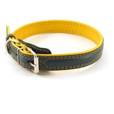 Ошейник Zoomaster, подвернутый, гладкий, 25 мм, 55 см Зоомастер
