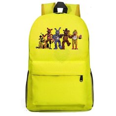 Рюкзак фнаф (Five Nights at Freddys) желтый №8 Noname