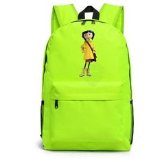 Рюкзак Коралина (Coraline) зеленый №2 Noname