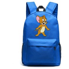 Рюкзак Мышонок Джерри (Tom and Jerry) синий №1 Noname