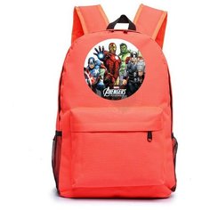 Рюкзак Мстители (Avengers) оранжевый №6 Noname