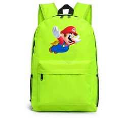 Рюкзак Марио (Mario) зеленый №4 Noname