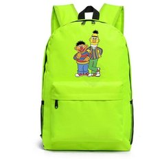 Рюкзак Берт и Эрни (Sesame Street) зеленый №2 Noname