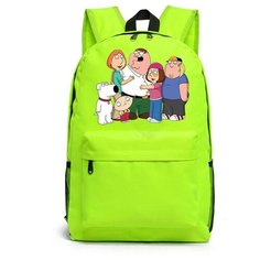 Рюкзак Гриффины (Family Guy) зеленый №1 Noname