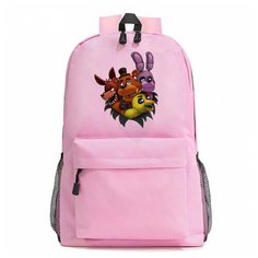 Рюкзак фнаф (Five Nights at Freddys) розовый №7 Noname