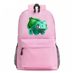 Рюкзак Покемон (Pokemon) розовый №4 Noname