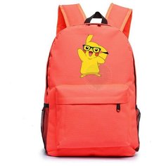 Рюкзак Покемон (Pokemon) оранжевый №7 Noname