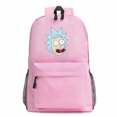 Рюкзак Рик и Морти розовый №8 Noname