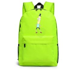 Рюкзак Рик и Морти зеленый №7 Noname