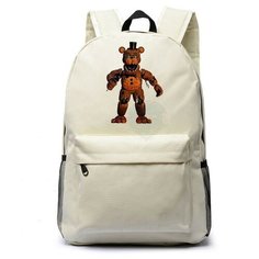 Рюкзак фнаф (Five Nights at Freddys) белый №6 Noname