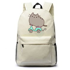 Рюкзак Кот Пушин белый №1 Noname