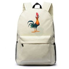 Рюкзак петушок Хей-Хей белый №1 Noname