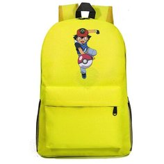 Рюкзак Эш с покеболом (Pokemon) желтый №3 Noname