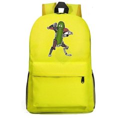 Рюкзак Рик и Морти желтый №4 Noname