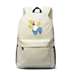 Рюкзак Гомер Симпсон (The Simpsons) белый №3 Noname