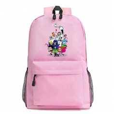 Рюкзак Юные титаны (Teen Titans GO) розовый №2 Noname