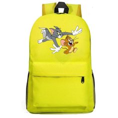 Рюкзак Том и Джерри (Tom and Jerry) желтый №4 Noname