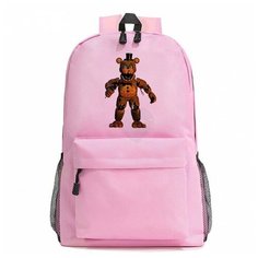 Рюкзак фнаф (Five Nights at Freddys) розовый №6 Noname