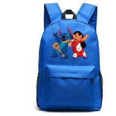 Рюкзак Лило и Стич синий №3 Noname