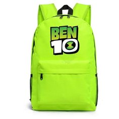 Рюкзак с логотипом Бен 10 (BenTen) зеленый №1 Noname