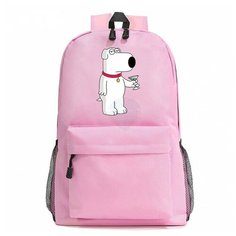 Рюкзак Брайан (Family Guy) розовый №6 Noname