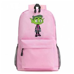 Рюкзак Бист Бой (Teen Titans GO) розовый №4 Noname