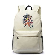 Рюкзак с героями аниме "Наруто" белый №1 Noname