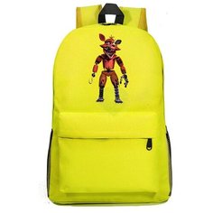 Рюкзак лис Фокси (Five Nights at Freddys) желтый №5 Noname